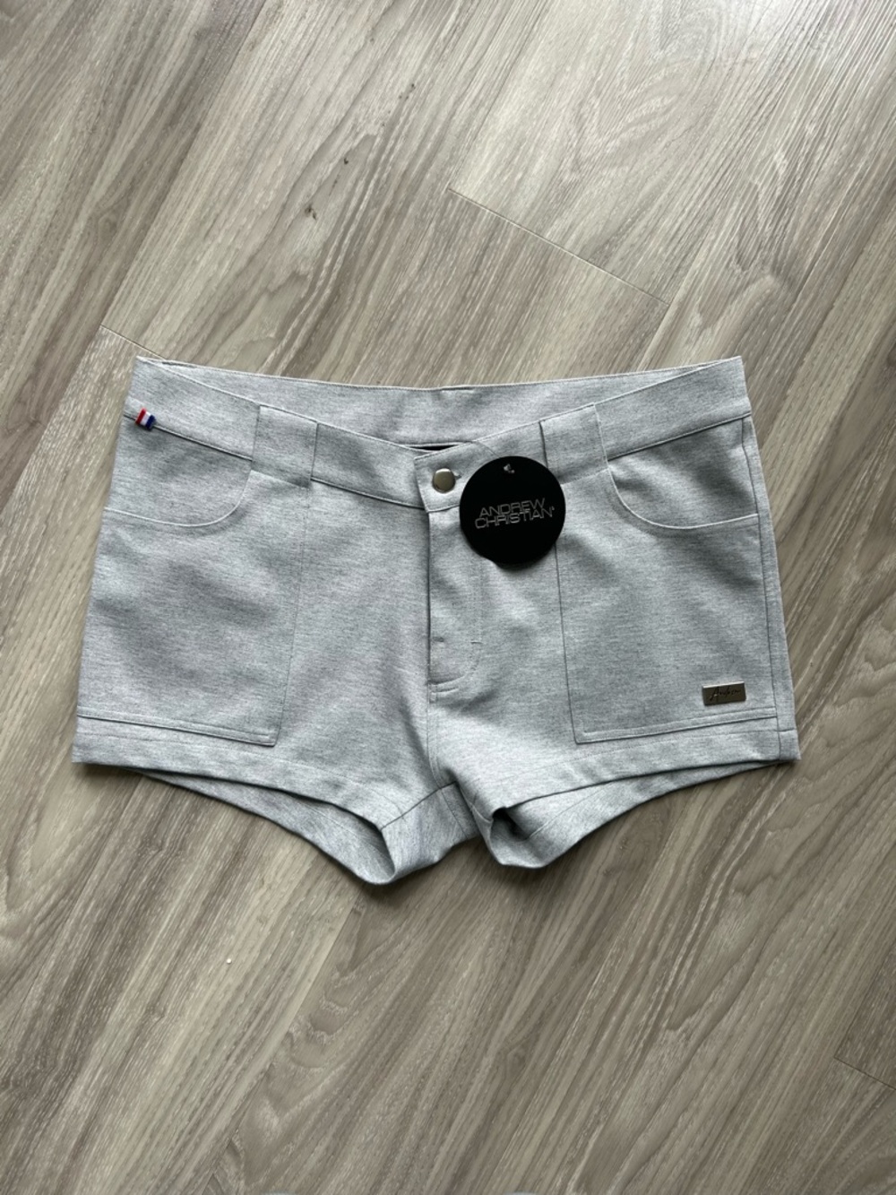 Andrew Christian | Hamptons Capsule Beach Shorts in Heather Grey (Medium)